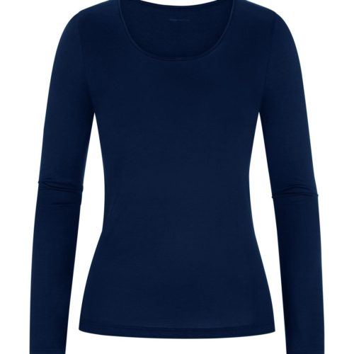 mey-emotion-dames-longsleeve-shirt-56202-night-blue-blauw