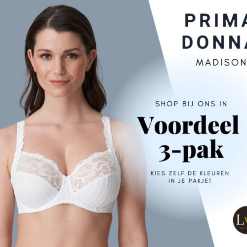 PrimaDonna Madison BH Wit Voordeel Pak