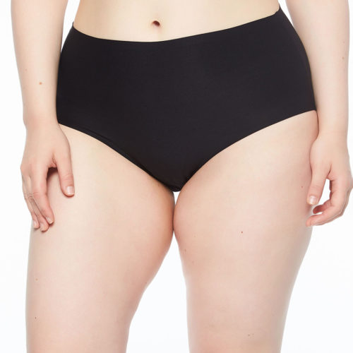 chantelle-soft-stretch-tailleslip-XL-grote-maten-c11370-zwart