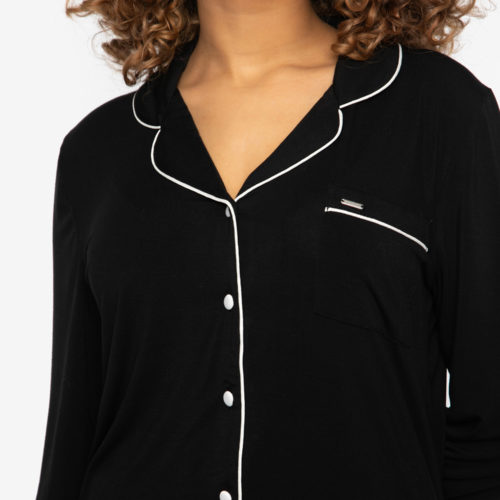 pretty-you-london-pyjama-bamboo-black-zwart