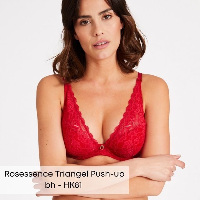aubade rosessence triangel push-up bh - hk81 aubade rosessence triangel push-up bh