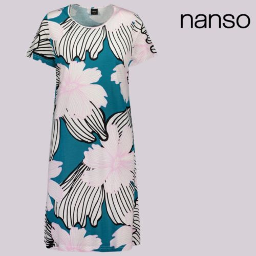 nanso-nachthemd-korte-mouw-hibiscus-2
