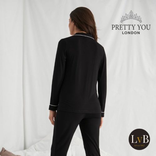 pretty-you-london-bamboo-pyjama-set-zwart-1