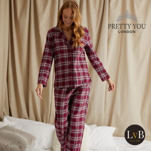 pretty-you-london-flanel-pyjama-plaid-bordeaux-1