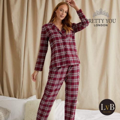 pretty-you-london-flanel-pyjama-plaid-bordeaux-4