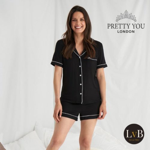 pretty-you-london-shirt-short-pyjama-set-bamboo-black