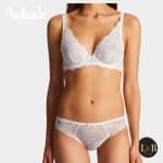Aubade Danse des Sens Braziliaanse slip in Opale – verfijnde kanten slip met elegante pasvorm en subtiele dekking, luxe damesondergoed van Aubade