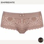 Empreinte Melody Shorty 0578 Rose Thé met luxe kant