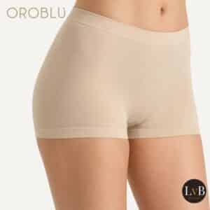 Oroblu dames boxer Dolce Vita nude gedragen voorzijde